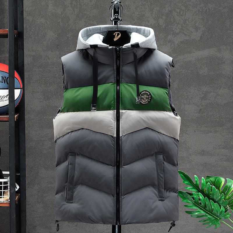 Bright color cotton thick warm waistcoat