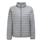 Lightweight Down Jacket Men's Stand Collar Plus Fat Plus Size
