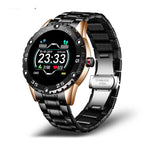 New Smart Watch For Men  With IP67 Waterproof Protecion and Heart Rate Fitness Tracker Pedometer For Android and IOS sistems Steel Band Sports Men Smart Watch - SJB-DIAMOND ELITES
