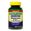 Spring Valley Extra Strength Melatonin Tablets Dietary Supplement; 10 mg; 240 Count EasyOptionXY LLC