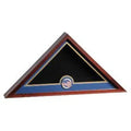 Mahogany Flag Display Case. The Military Gift Store