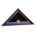 Coast Guard Flag Display Cases, USCG Flag Case with a Medallion. The Military Gift Store