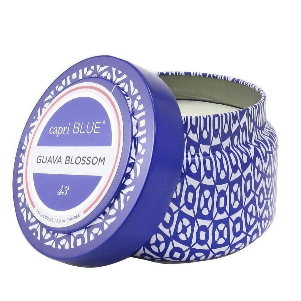 Capri Blue - Travel Tin Candle - Guava Blossom(241g/8.5oz) - SJB-DIAMOND ELITES