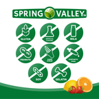 Spring Valley Vitamin D3 Gummies; 50 mcg; 300 Count EasyOptionXY LLC