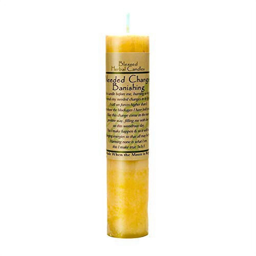 COVENTRY CREATIONS B lessed Herbal - Need Change/Banishing Candle EasyOptionXY LLC
