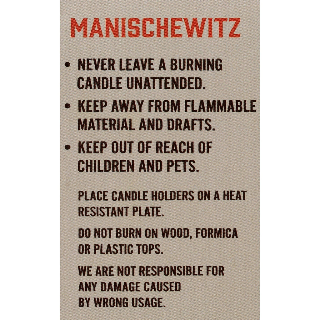 Manischewitz C hanukah Candles, 44 ct EasyOptionXY LLC