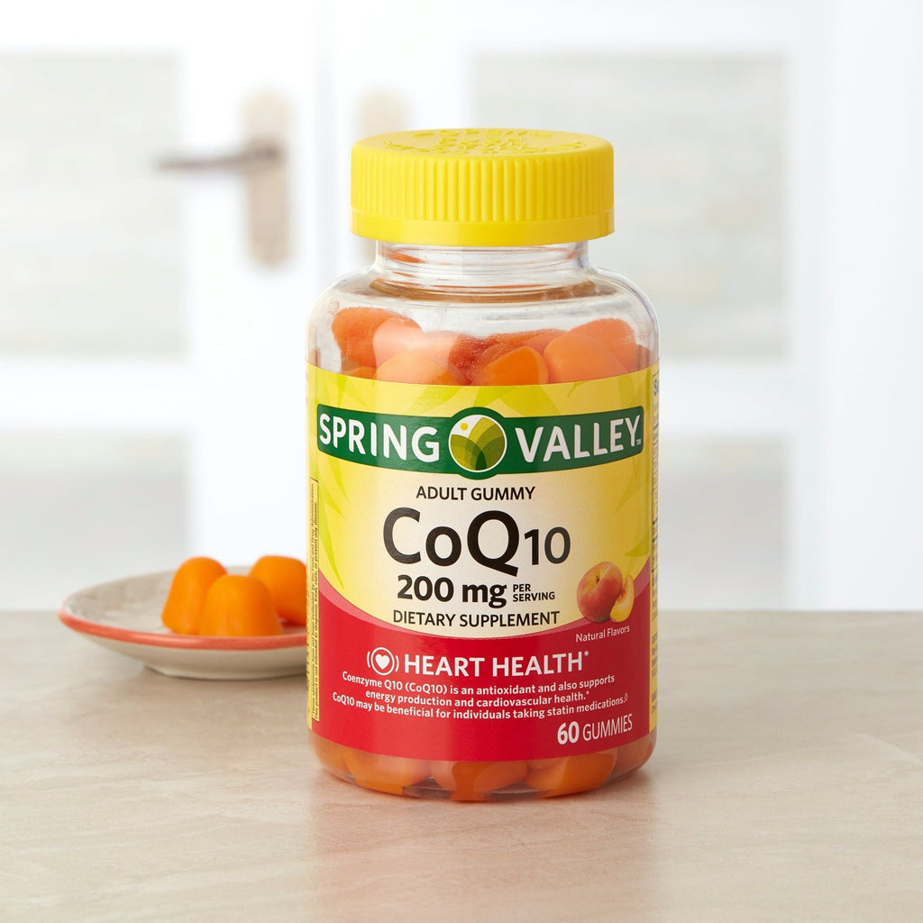 Spring Valley CoQ10 Adult Gummies; 200 mg; 60 Count EasyOptionXY LLC