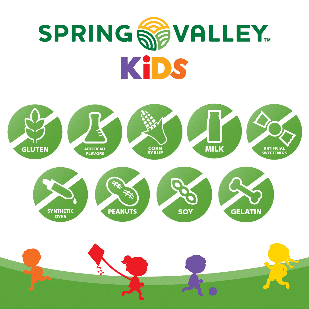 Spring Valley Kids' Elderberry Gummies; 120 Count EasyOptionXY LLC