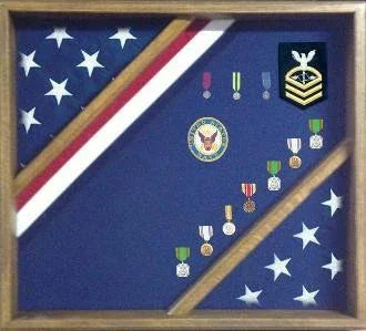 2 Flag Display Cases, Shadow Case For 2 Flags The Military Gift Store