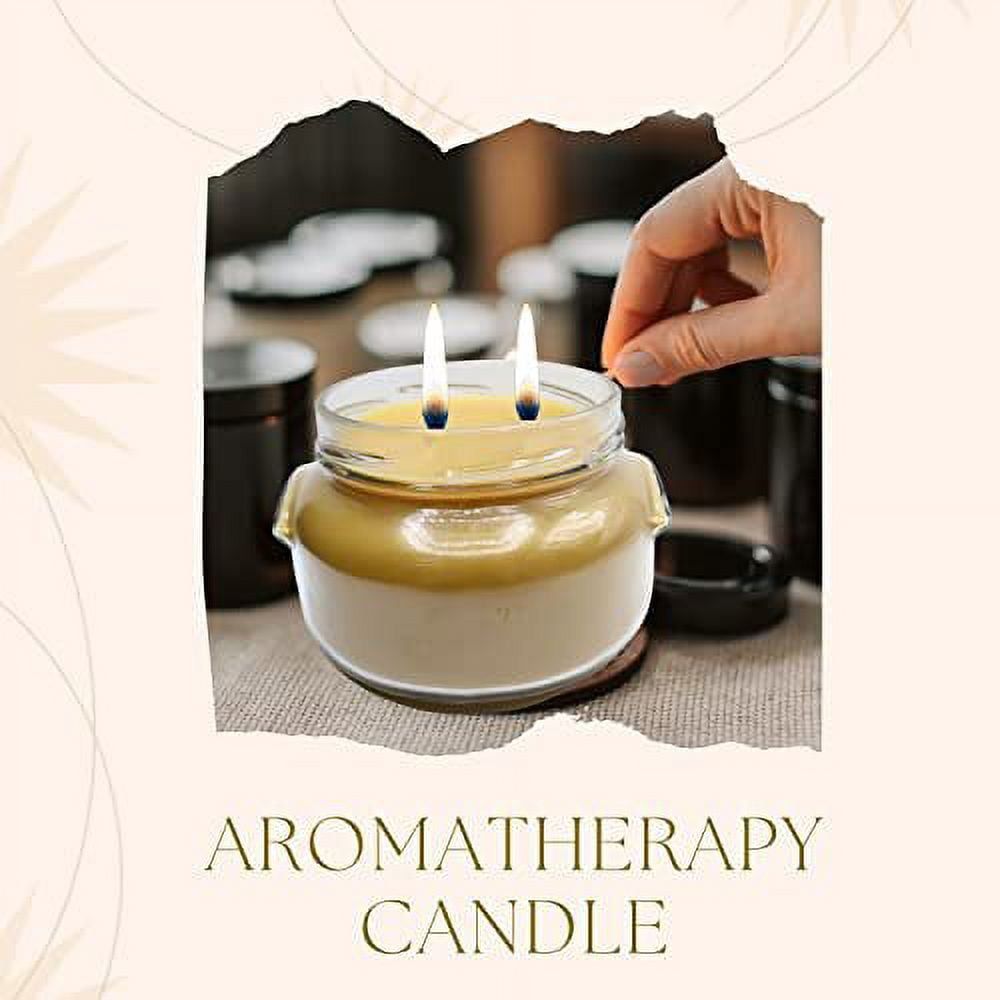 Tyler Candle Company Icon Jar Candle - Luxurious Scented Candle with Essential Oils - Long Burning Candles 110-120 Hours - Large Candle 22 oz with Worldwide Nutrition Multi Purpose Key Chain EasyOptionXY LLC