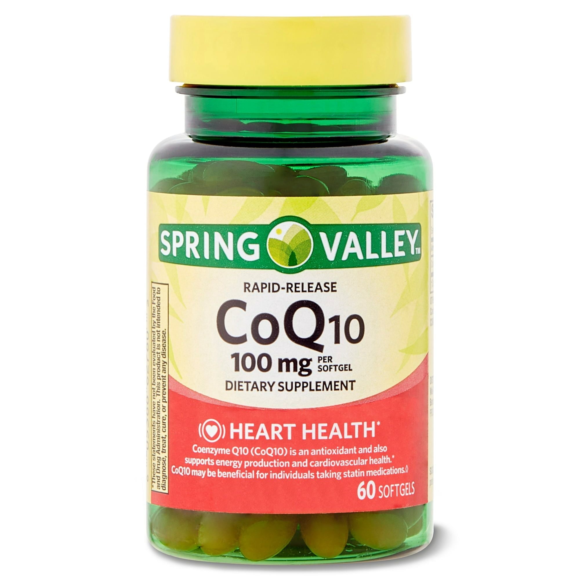 Spring Valley Rapid-Release Dietary Supplement; 100 mg; 60 Count EasyOptionXY LLC