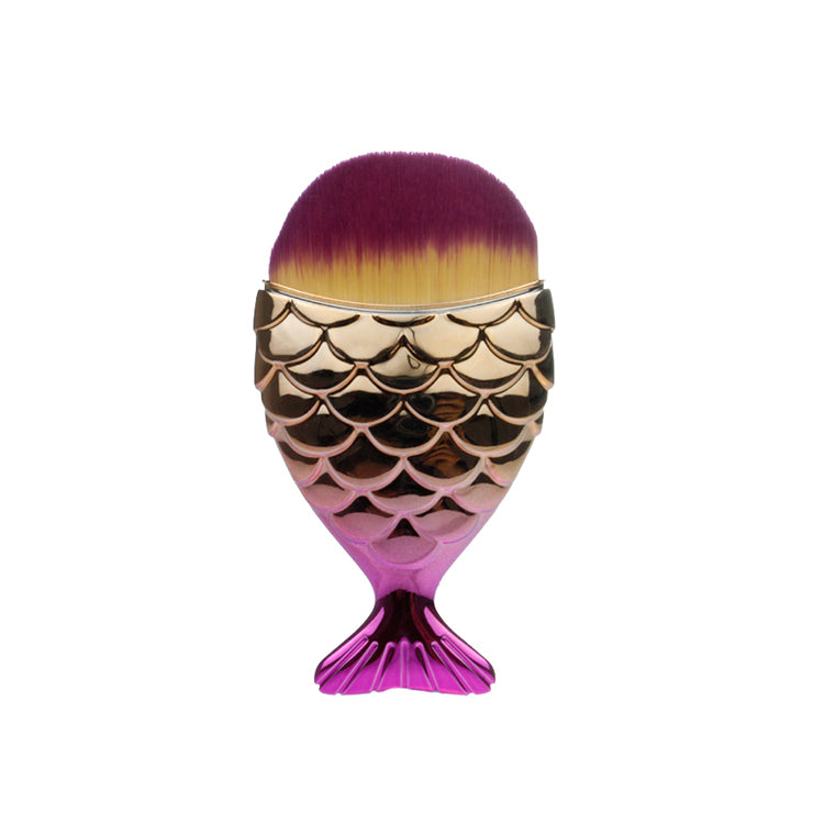 Fishtail makeup brush single Pi-Mart