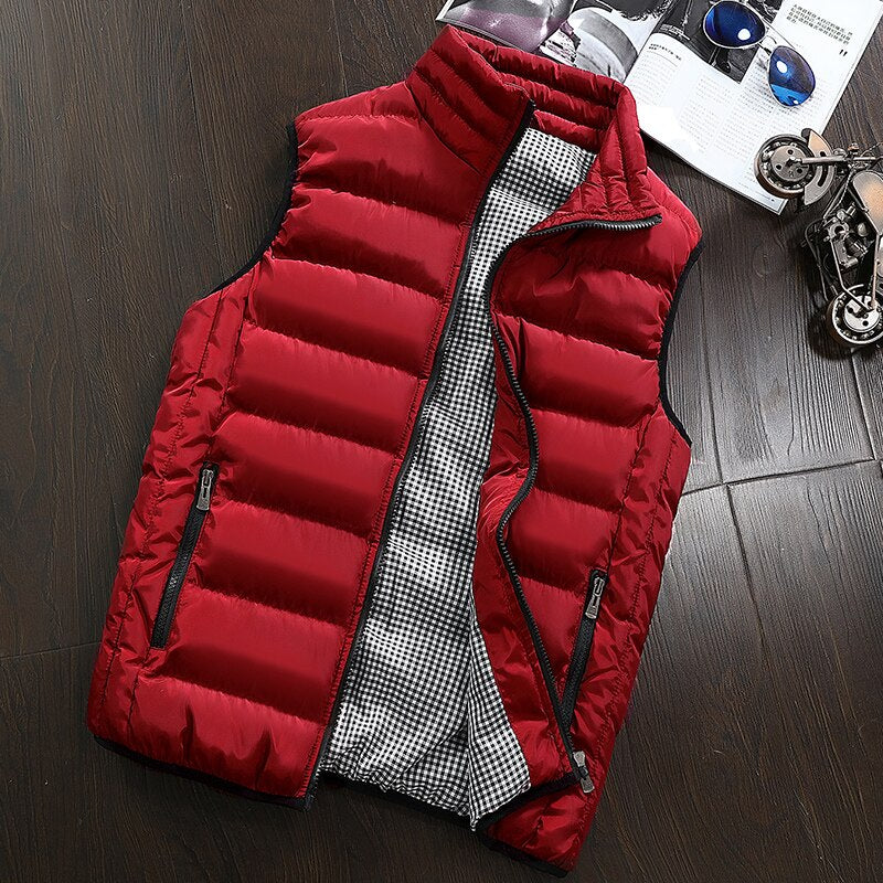 Down cotton vest