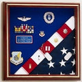 Flag Display Case - American Made for flag and medals The Military Gift Store