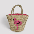 Straw beach handbag Pi-Mart