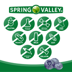 Spring Valley Vegetarian Melatonin Gummy Supplement; 10 mg; 120 Count EasyOptionXY LLC