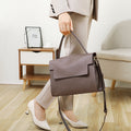 2025 S/S Genuine leather fashion messenger bag retro large capacity single shoulder handbag tote crossbody - SJB-DIAMOND ELITES