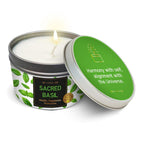 Magnificent 101 Long Lasting Sacred Aloe Scented Smudge Candle | 6 Oz - 35 Hour Burn | Soy Wax Candle for House Energy Cleansing, Purification, Manifestation & Chakra Healing | Good Vibes Only - SJB-DIAMOND ELITES