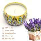 Scented Candles Gift Set, 6 Pack Jar Aromatherapy Candles for Women, Each Candle Burns for 15 h - SJB-DIAMOND ELITES