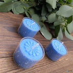 Elyon Tableware? 36 Ocean Breeze Scented Blue Colored Wax Deep Tealight Candles in Plastic Holder - SJB-DIAMOND ELITES