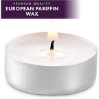 Montopack Unscented Smokeless White Tealight Candles 100 Pack - SJB-DIAMOND ELITES