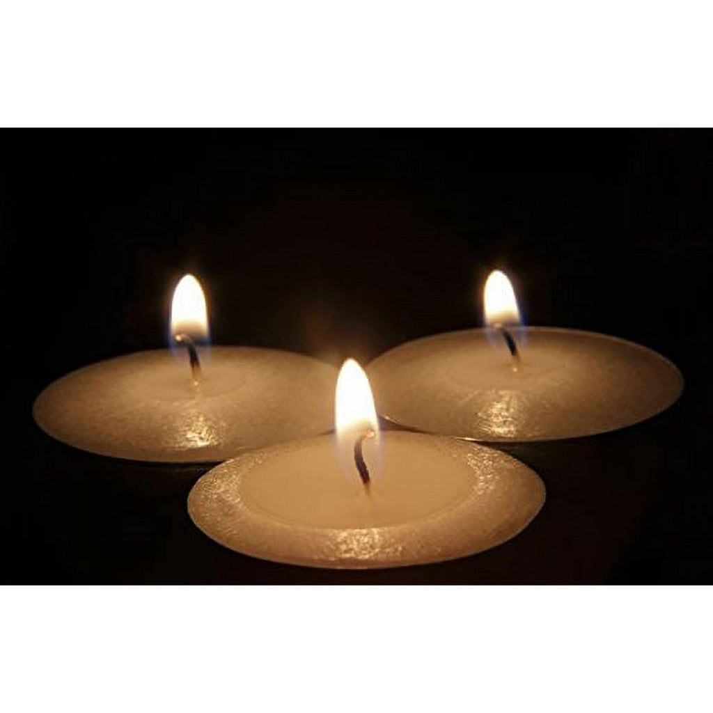 Ohr Candles 4 Hour Unscented Tealight Candles - White, 50 Pack - SJB-DIAMOND ELITES
