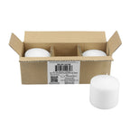 Stonebriar 3" x 3" Unscented 1-Wick White Pillar Candles, 3 Pack - SJB-DIAMOND ELITES