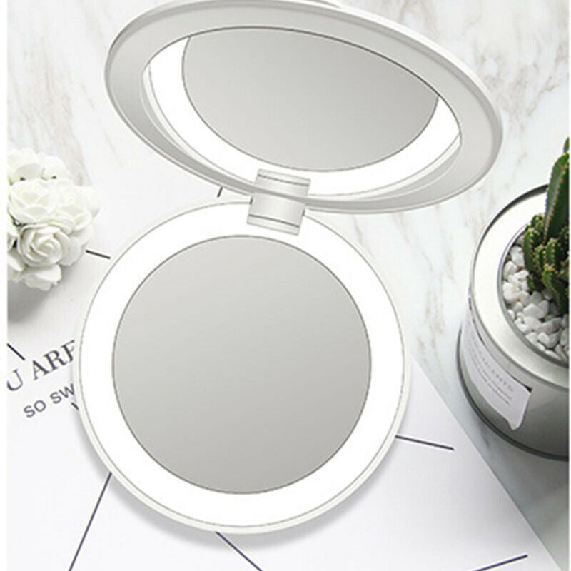 Charging Treasure Makeup Mirror With Light - SJB-DIAMOND ELITES