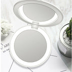 Charging Treasure Makeup Mirror With Light - SJB-DIAMOND ELITES
