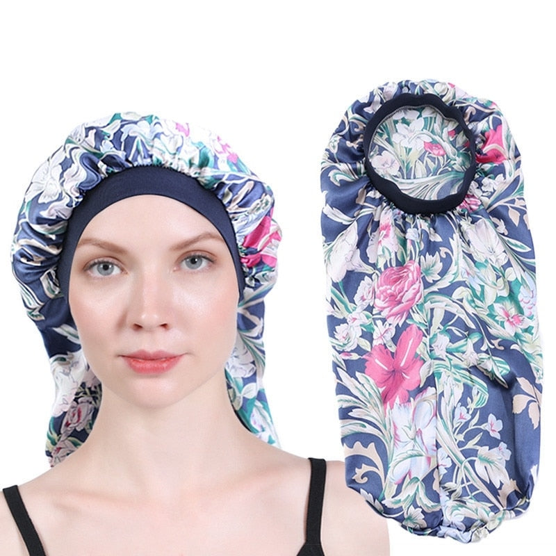 Satin Bonnet Hair Cap Pi-Mart