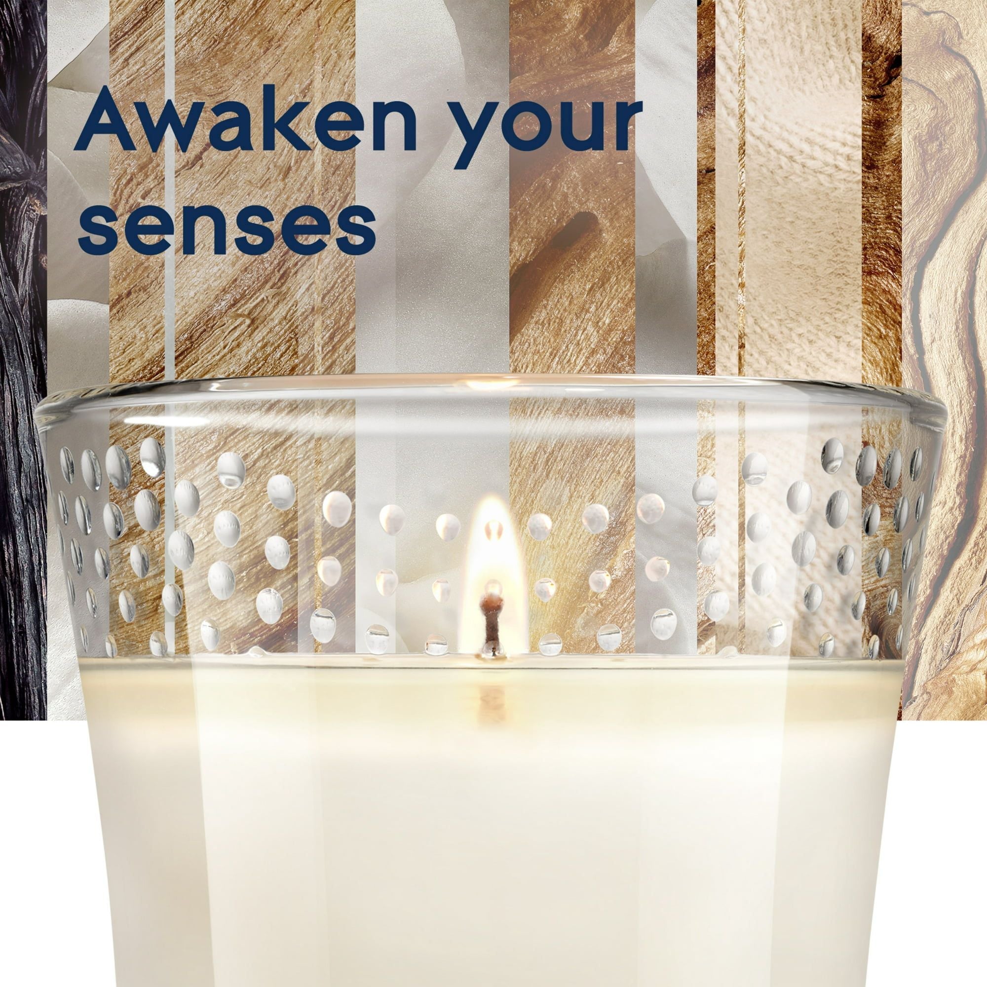 Glade Candle, Pure Vanilla Joy, 3.4 oz. - SJB-DIAMOND ELITES
