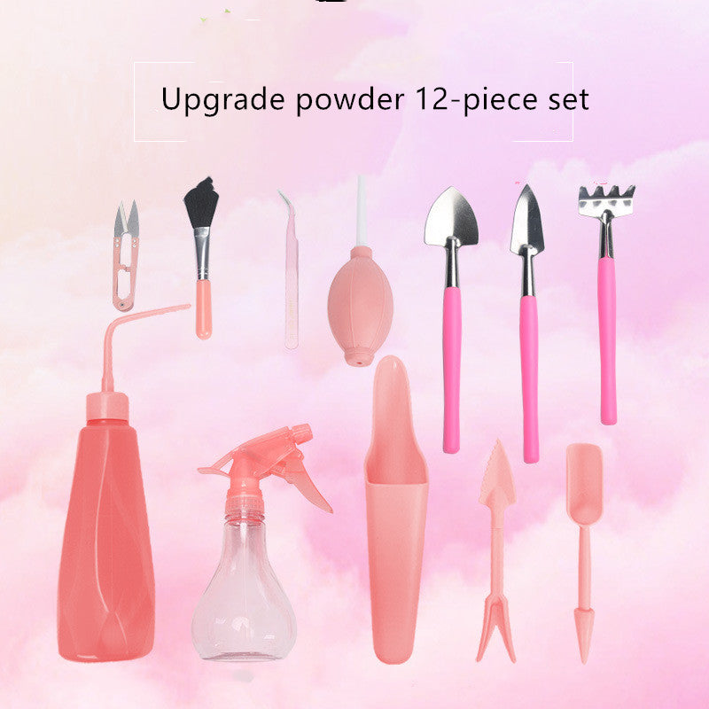 Succulent planting tool combination set