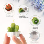 AIXIANG 12Pcs Cactus Candles Succulent Candles, Wedding Party Favors for Guests, Bridal Shower Candles Favors - SJB-DIAMOND ELITES