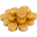 DEYBBY Beeswax Tealight Candles, Small Natural Beeswax Candle in Clear Cup for Home Decor (20 Pack) - SJB-DIAMOND ELITES