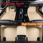 Fully Surrounded Car Leather Floor Mat Pad All Weather Protection Pi-Mart