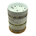 Lavender Scented Candles - Terreux Home Candles with Natural Essential Oils | 10 oz. Ceramic Jar Candle - Burn Time 36 Hrs. Plus