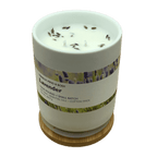 Lavender Scented Candles - Terreux Home Candles with Natural Essential Oils | 10 oz. Ceramic Jar Candle - Burn Time 36 Hrs. Plus