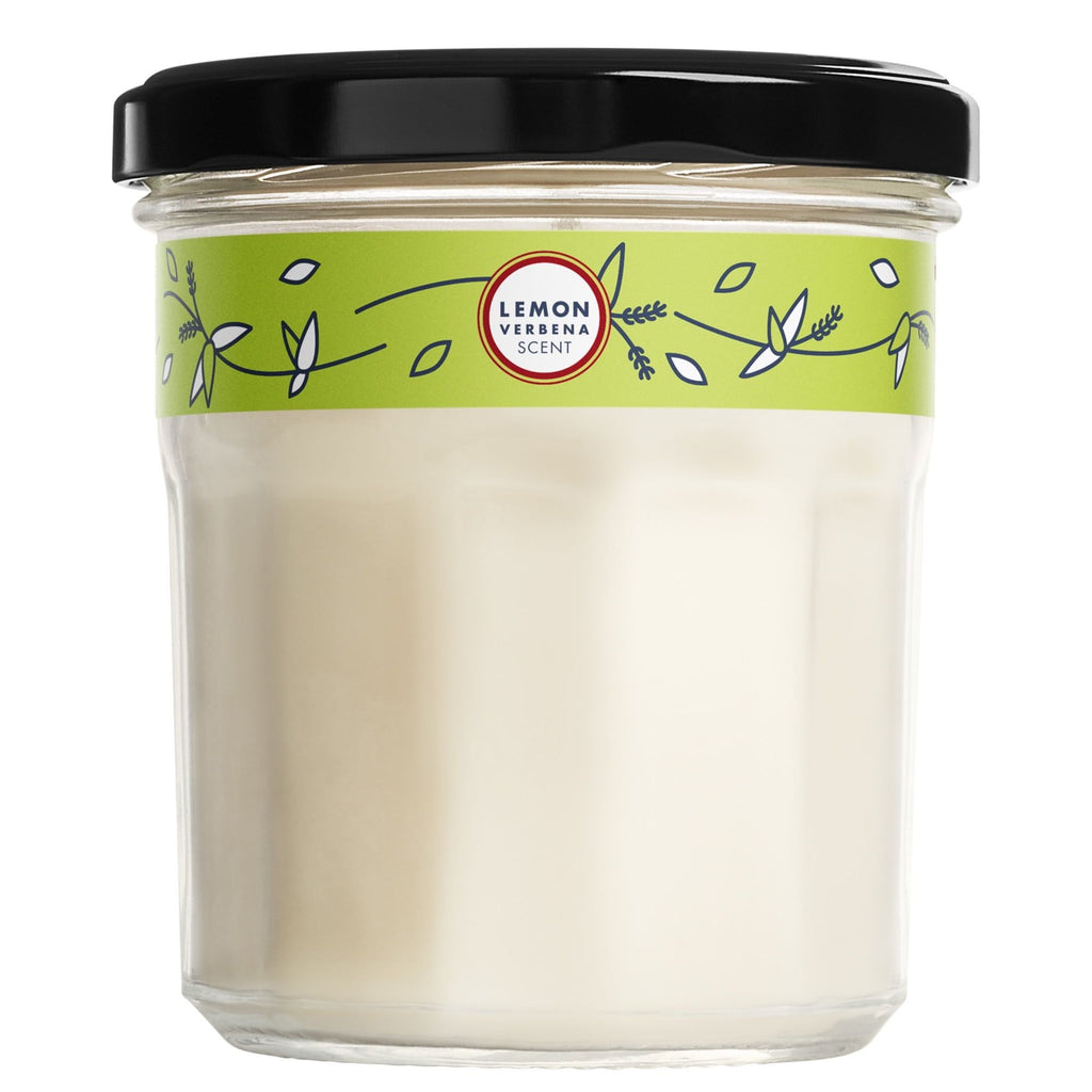 Mrs. Meyer's Clean Day Scented Soy Candle, Large, Lemon Verbena Scent, 7.2 Ounce Candle