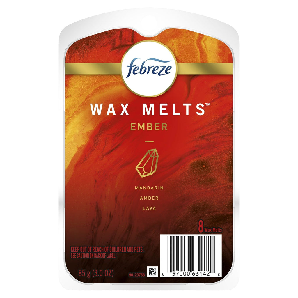 Febreze Wax Melts Air Freshener Ember Scent, 2.75 oz. Wax Melts (8 Cubes)