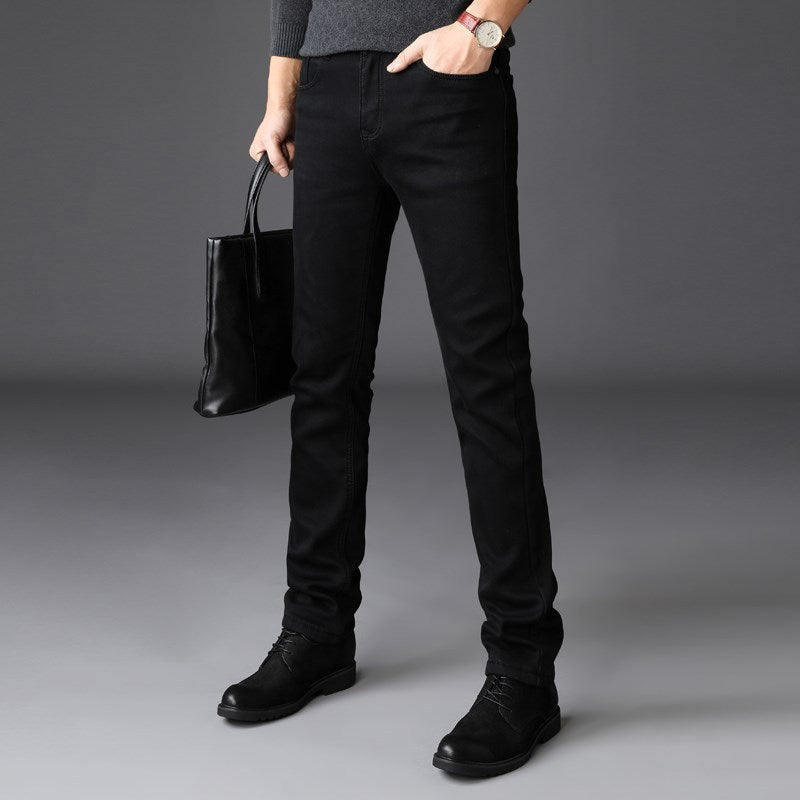 Men's Casual Loose Straight High Stretch Jeans Lootquake LLC