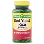 Spring Valley Red Yeast Rice Dietary Supplement; 600 mg; 60 Count EasyOptionXY LLC