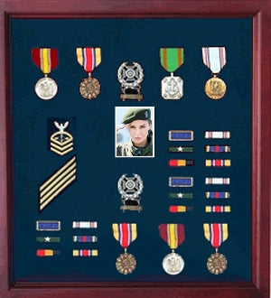 Photo Medal Display Case, Military Medal Frame, Photo. The Military Gift Store
