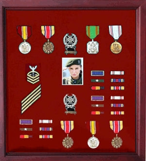 Photo Medal Display Case, Military Medal Frame, Photo. The Military Gift Store