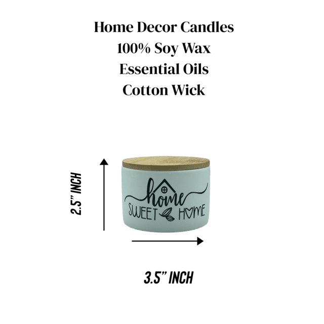 2-Pack Spring Candles 6 oz ceramic jar, Floral Fragrance Home Scented Candles 48 hrs. Burn Time - SJB-DIAMOND ELITES