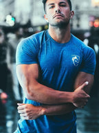 Men's Plus Size Round Neck Short Sleeve T-Shirt