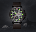 Men's Casual Waterproof Watch With Chronometers And Fluorescent Hands Excellent Design Perfect Gift - SJB-DIAMOND ELITES