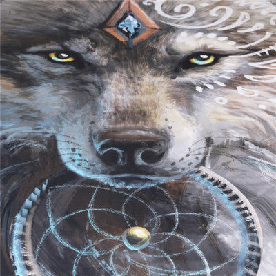 3D Digital Printing Wolf Tribe Warrior Duvet Cover Set Pi-Mart