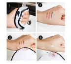 1/3PCS New Makeup Removal Sponge Flutter Wash Cotton Flapping Reusable Wet Sponge Face Puff Soft Natural Cleaner Premium Microfiber Cloth