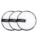 1/3PCS New Makeup Removal Sponge Flutter Wash Cotton Flapping Reusable Wet Sponge Face Puff Soft Natural Cleaner Premium Microfiber Cloth
