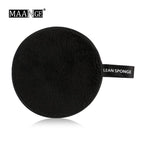 1/3PCS New Makeup Removal Sponge Flutter Wash Cotton Flapping Reusable Wet Sponge Face Puff Soft Natural Cleaner Premium Microfiber Cloth